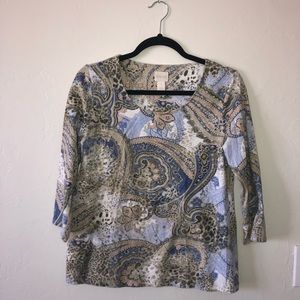 Paisley print shirt